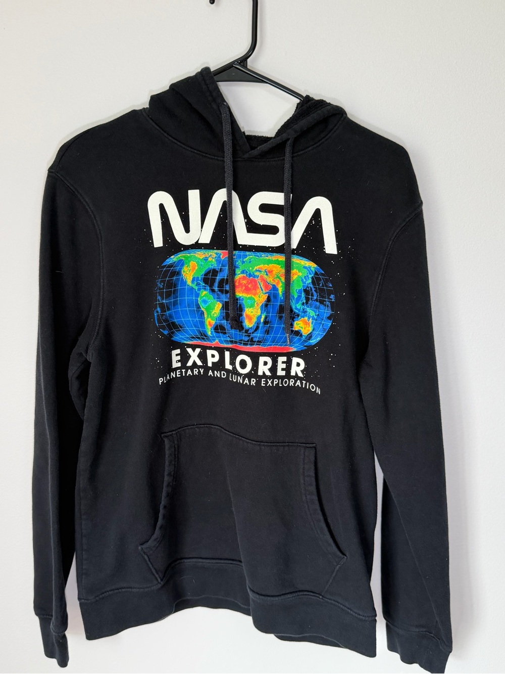 NASA Old Navy Black Graphic Hoodie